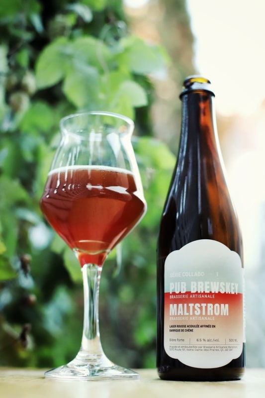 Lager rousse - Série Collabo 1 - Maltstrom & Brewskey