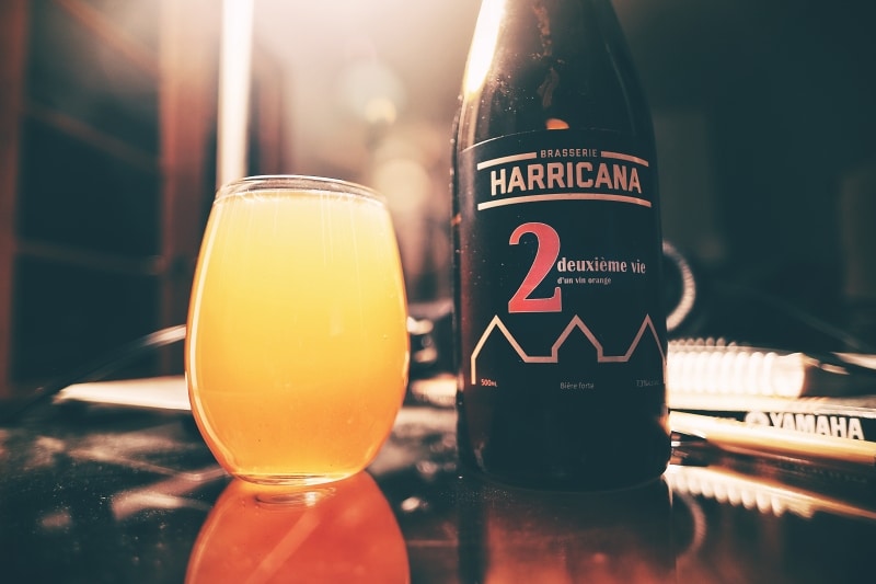 Deuxième vie d'un vin orange