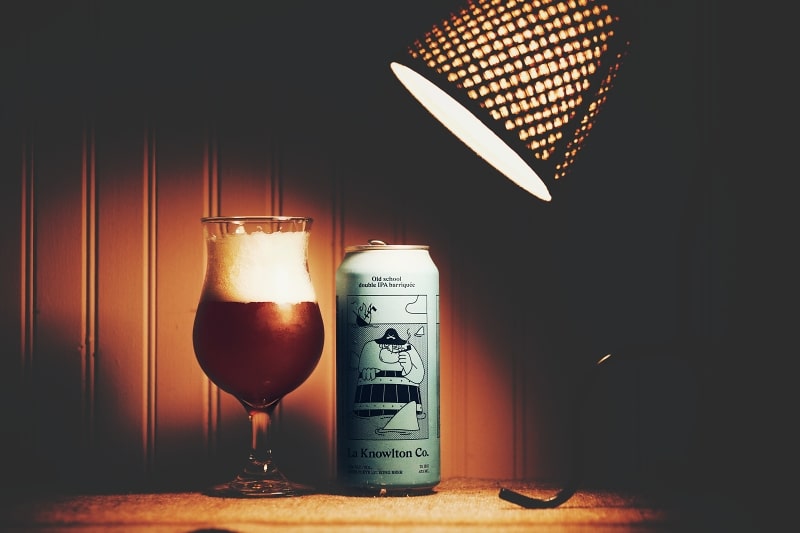 Old school double IPA barriquée